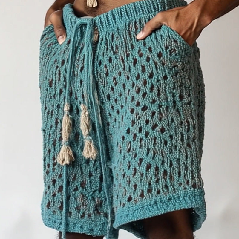 【24-hour shipping out】Men's Woven Casual Beach Shorts MTA2161C3P