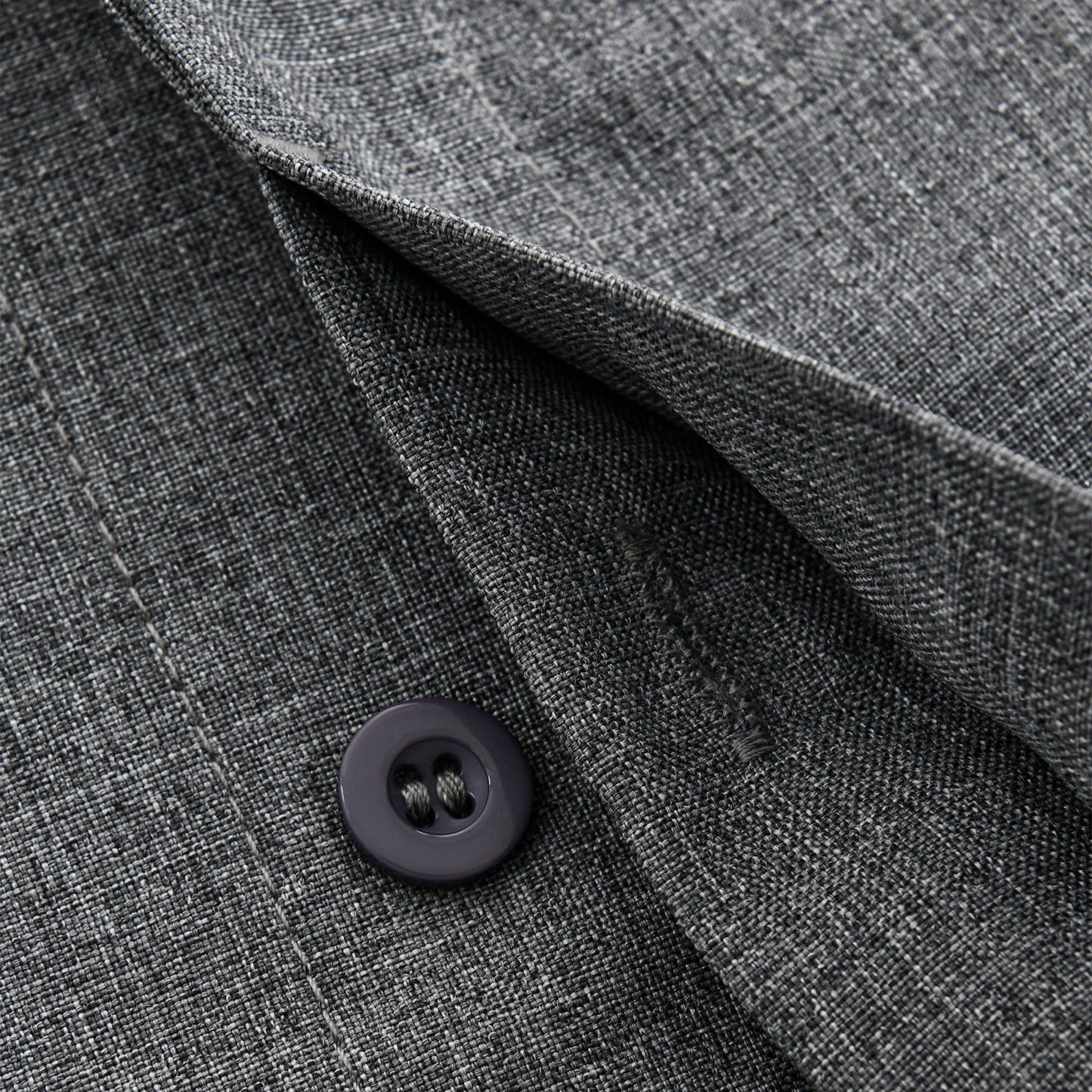 【24-hour shipping out】Men's Solid Color Lapel Cotton Linen Short Sleeve Shirt 82339241X