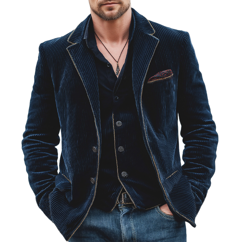 Men's Business Corduroy Two-button Double-vent Balzer MTA0819K1U