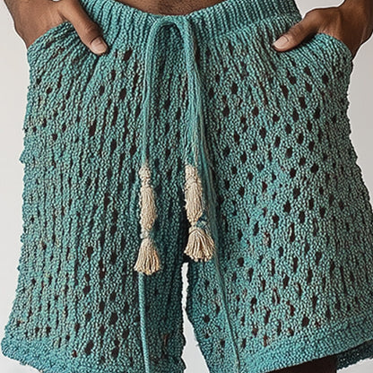 【24-hour shipping out】Men's Woven Casual Beach Shorts MTA2161C3P