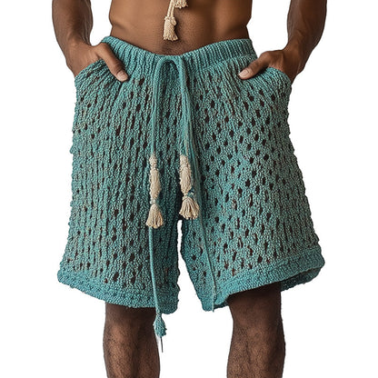 【24-hour shipping out】Men's Woven Casual Beach Shorts MTA2161C3P