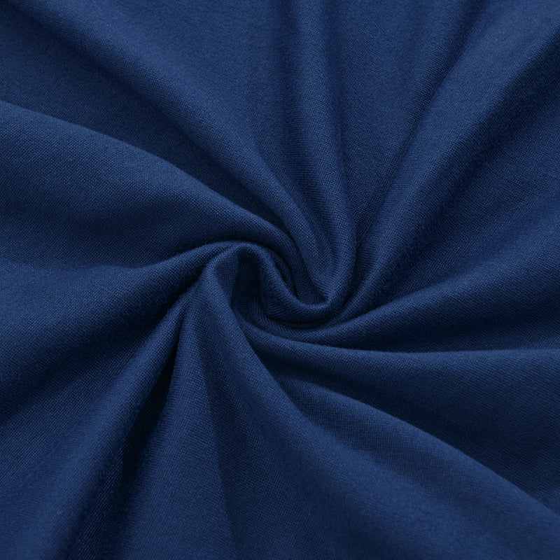 【24-hour shipping out】Men's Casual Colorblock Henley Collar Cotton Short Sleeve T-Shirt 53275107Y