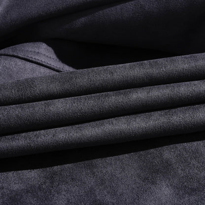 Men's Vintage Suede Single Breasted Stand Collar Jacket 65731063Y